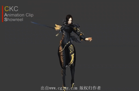 com 战士攻击,胖子boss攻击走跑待机一套动作,刺客连击走跑gif展示