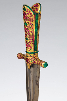 weibo.com 复古迷的照片 - 17世纪早期的印度匕首.