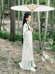 古装撑伞造型女-花瓣网|陪你做生活的设计师 | 周慧敏古装美女经典照