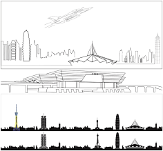 landscape城市标志性建筑