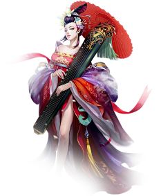 美颜封面设计采集到女古风玄幻仙侠png免抠人物