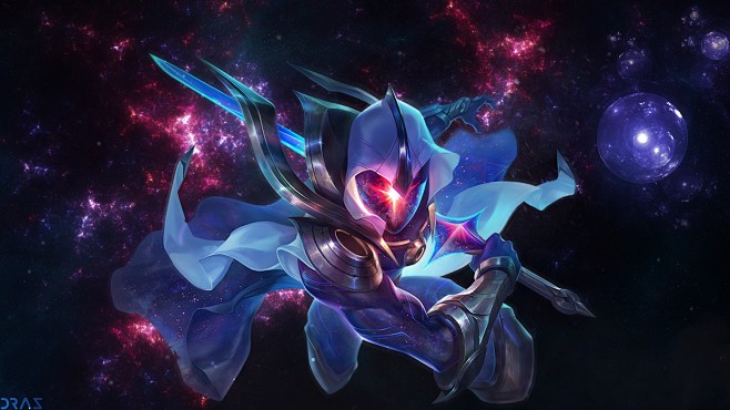 lol峡谷之巅斩星魔剑刃原画