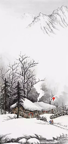 冬-花瓣网|陪你做生活的设计师 | 雪景由appylon