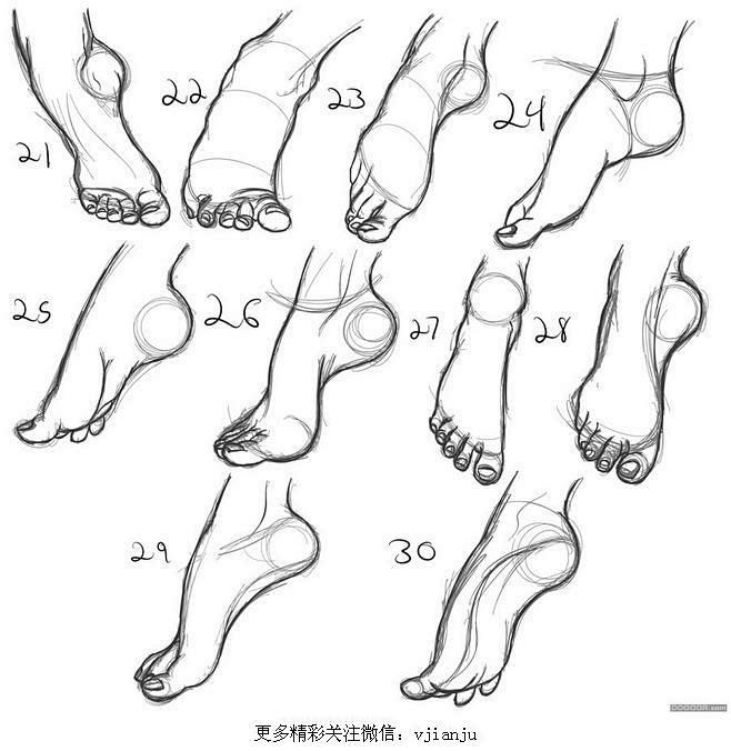 人体模特线条