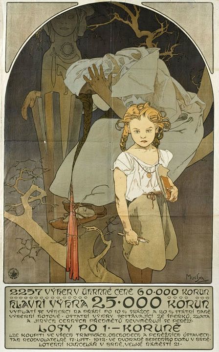 阿尔丰斯·穆夏(alphonse maria mucha)作品@北坤人素材