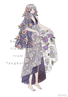 三本夏实采集到清新插画