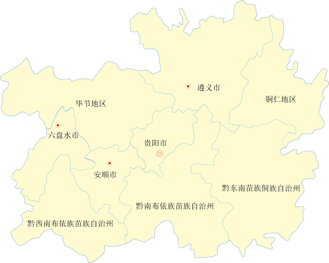 贵州省矢量地图地图其他元素免抠png图片壁纸