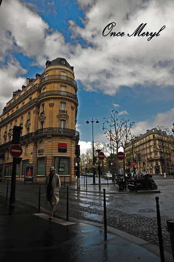 安静的巴黎街头