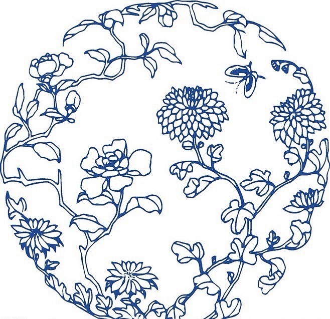 清秀素雅寓意吉祥丨中国青花纹样