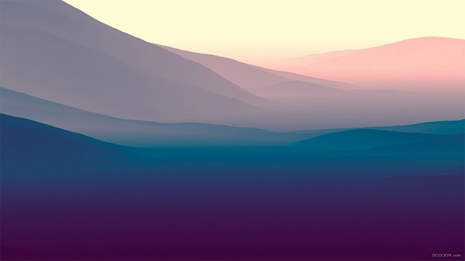 PURPLES紫色山脉抽象背景-Adi 