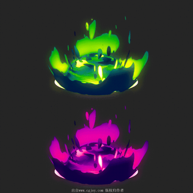 卡通火焰特效小夕gif源文件游戏特效交流poweredbydiscuz