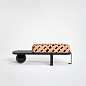 Goa Bench - The Invisible Collection : L 140 x W 34 x H 45 cm
L 55.1" x W 13.4" x H 17.7"

 

Black brushed oak seat top
High-gloss lacquered steel legs and wood ball
Foam density: foam seat HR 40 kg (firm seat)
Seat cushion covered with Pi