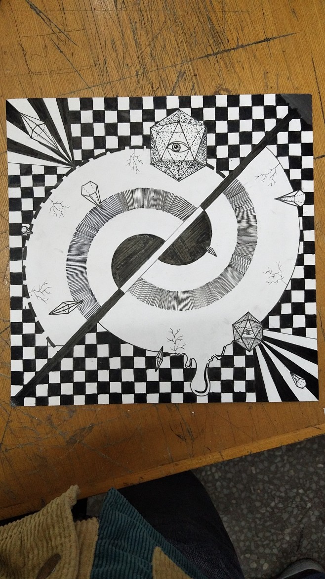 平面构成点线面原创