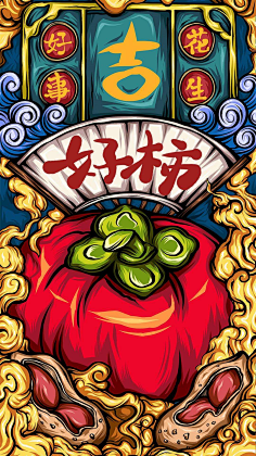 DT鱼鱼采集到国潮插画