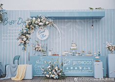 艺术家的思想采集到weddings-蓝