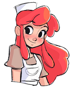 人物设定——女性美漫(彩)