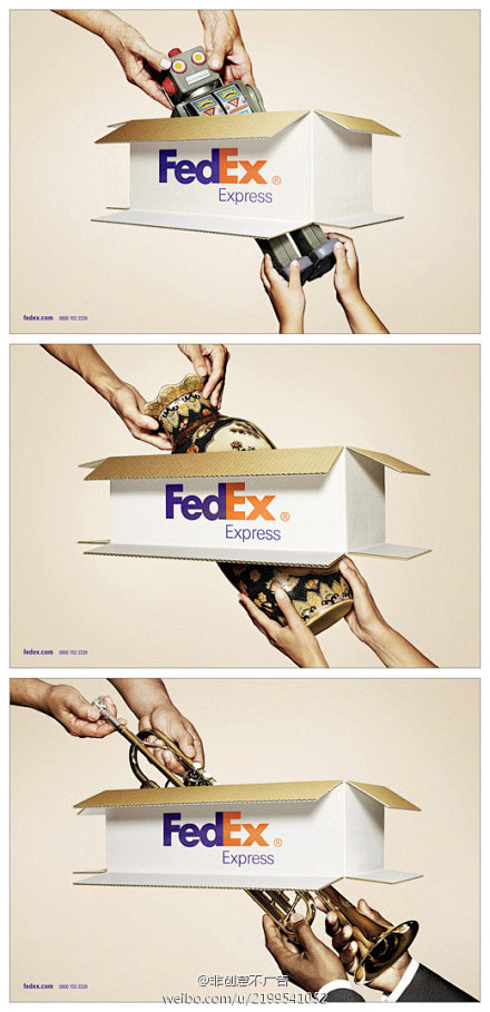 【创意广告】联邦快递