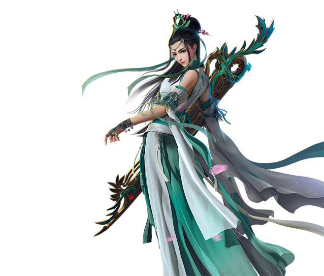 vmiziv从潇v龙转采于2016-12-14 23:28:34劍俠情緣3插画-人物原画vmi