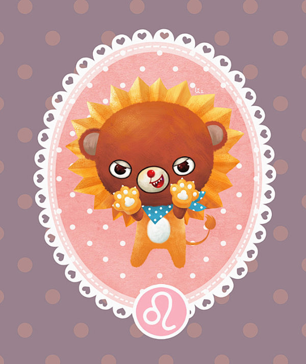 星座小熊狮子座