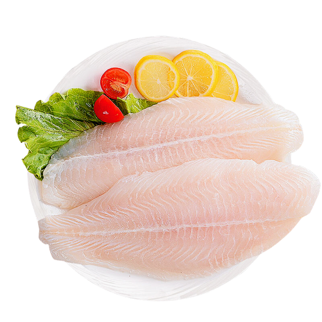 5斤装巴沙鱼柳2500g越南进口冷冻鱼片又名龙利鱼柳无刺无骨鱼肉冰冻