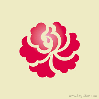 牡丹亭酒店logo设计