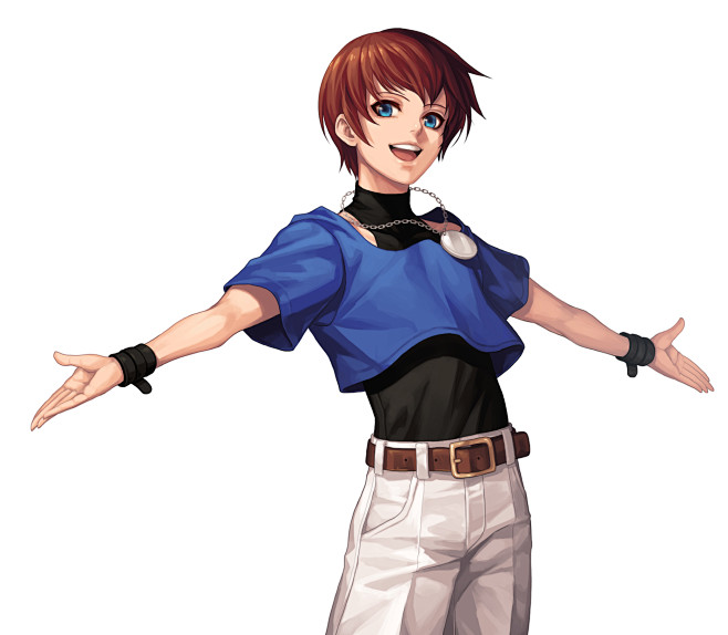 Kof Kof97 ニューフェイスチーム Kmh的插画 Pixiv Kofgoで使われたイラストです