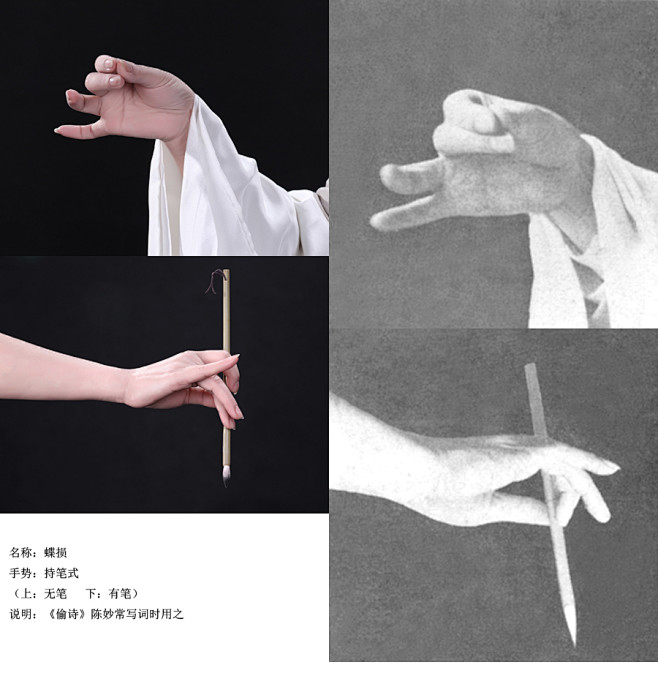 梅兰芳手势速写