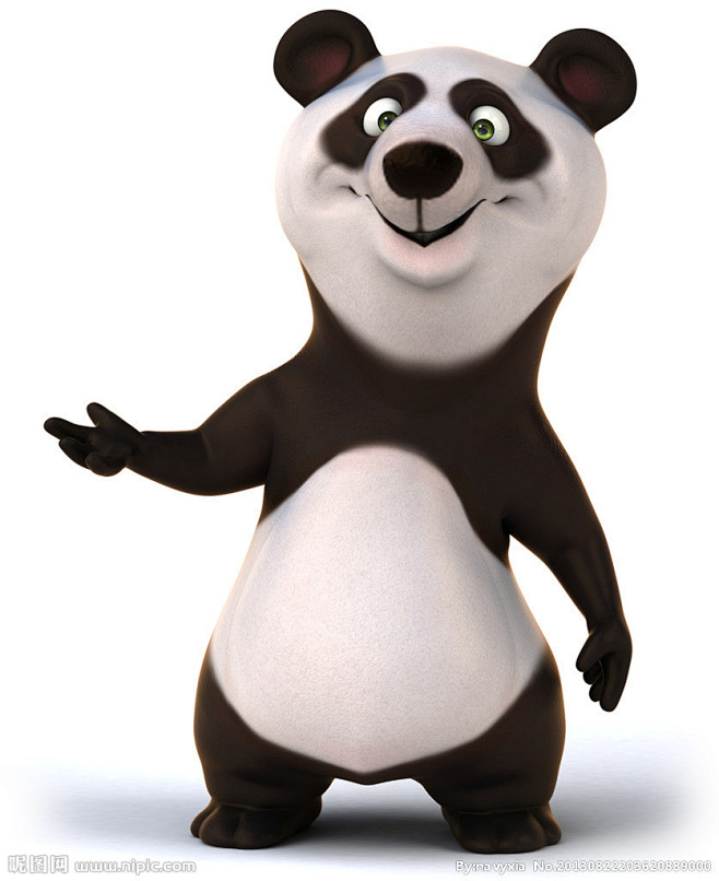 3d熊猫