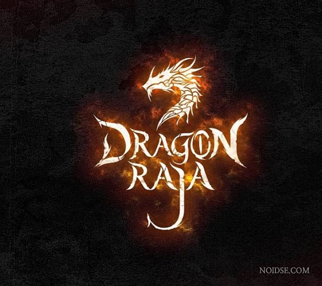 游戏logo图标uiicon二次元q版写实魔幻logo字体字效质感纹理376