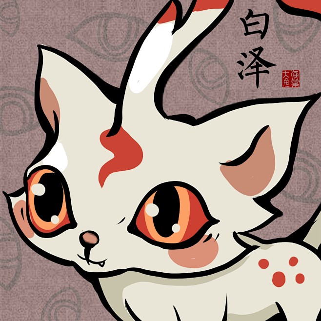 大鱼海棠第二波头像q版白泽via动画电影大鱼海棠