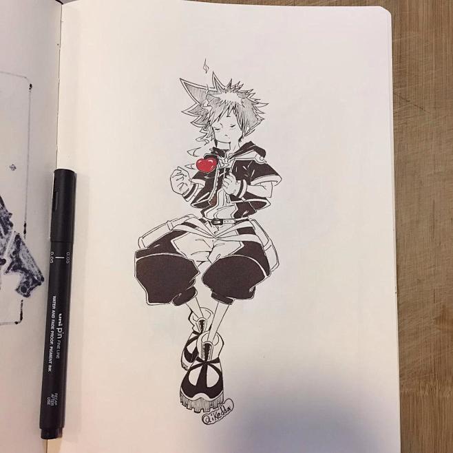 ikedda-花瓣网|陪你做生活的设计师 | 哒水彩作品