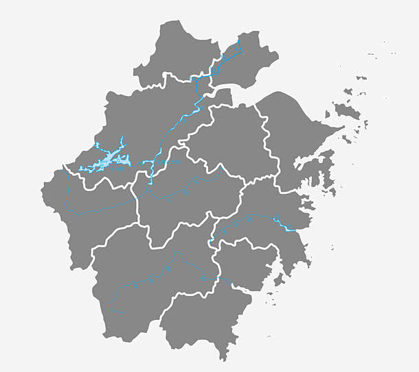 浙江完整地图