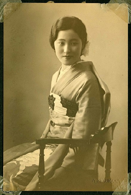 日本大正时期的发型图片