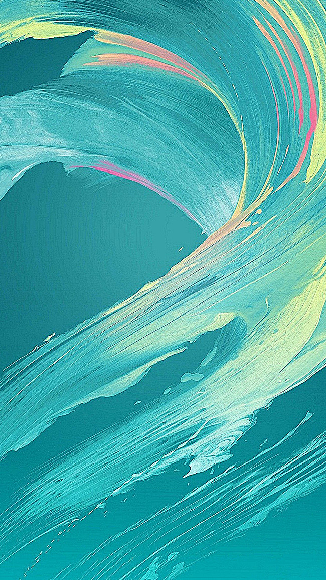 蓝色水彩渐变颜料app手机端h5背景