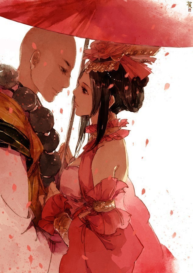 给某和尚朋友的媳妇的生日贺图w顺吐槽为了给媳妇讨