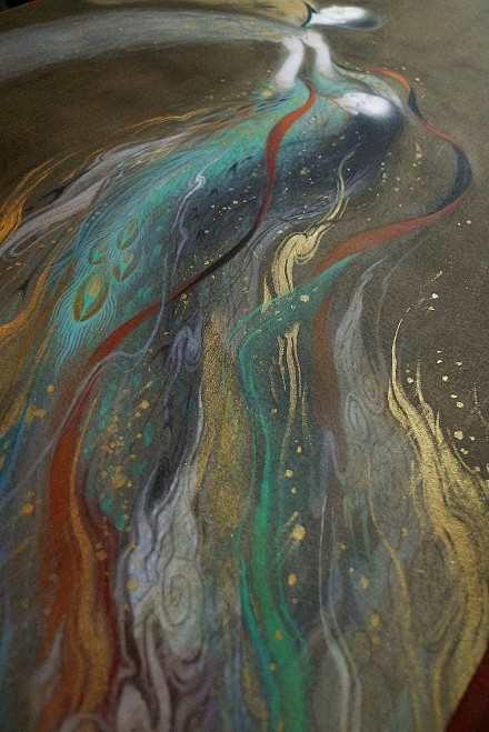 空灵,唯美,充满诗意的想象力也令人着迷～ sheep出版有画集《妖