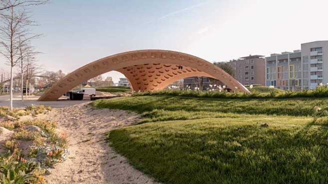 2019德国联邦园艺博览会木质展亭 \/ ICD –