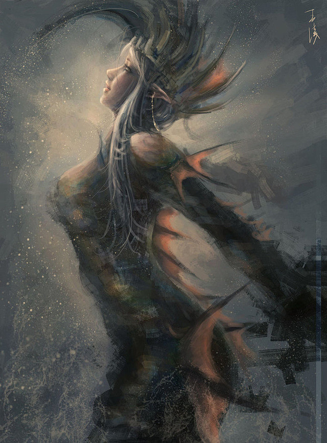 自学成才国人插画师王凌作品选必看佳作微众圈