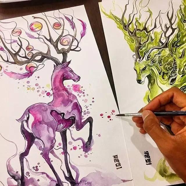狐碟飞采集到小鹿乱撞