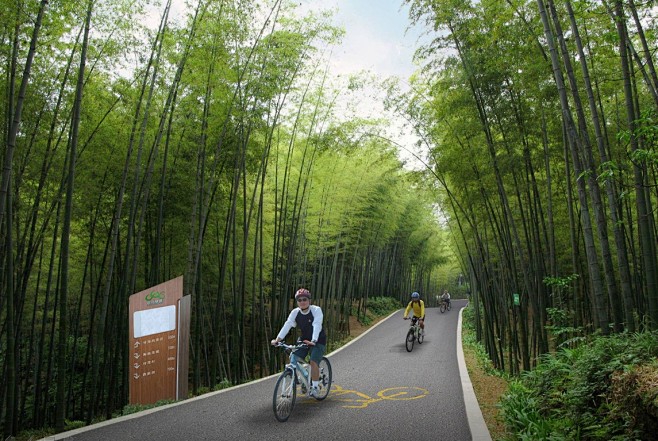 龍池山自行車公園