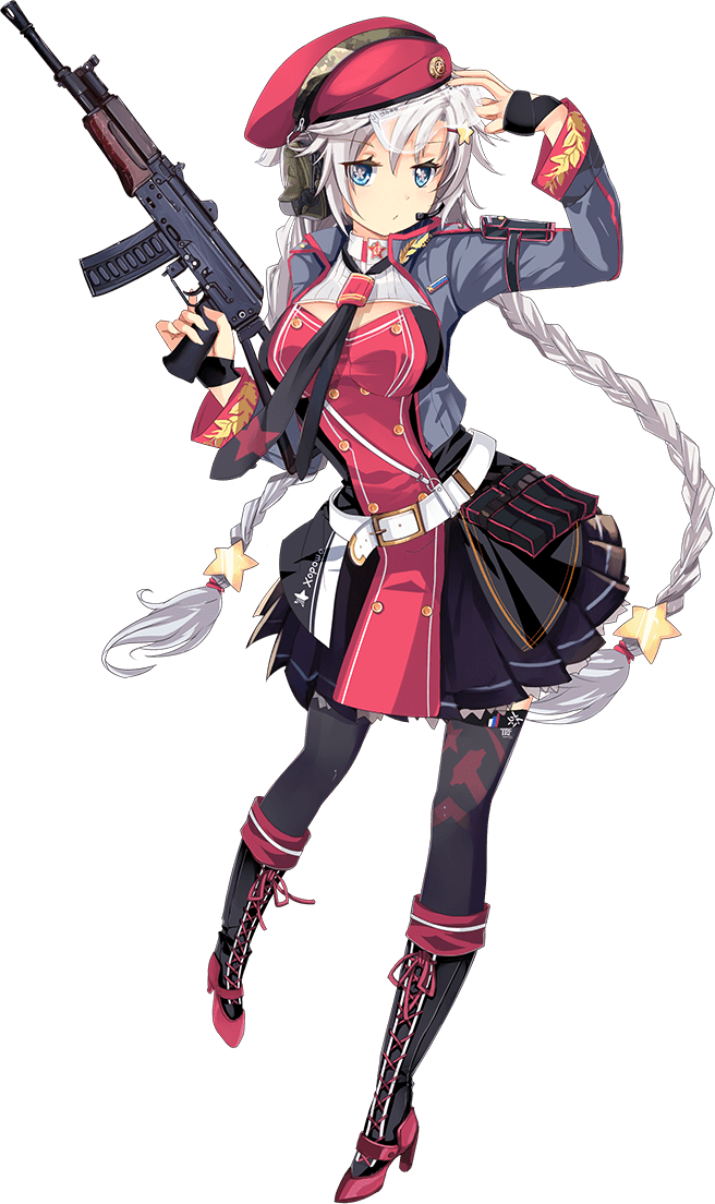 Beauty Soldiers Ots 12 坏女孩兵器拟人化兵器拟人化制服军装原画素材少女前线壁纸