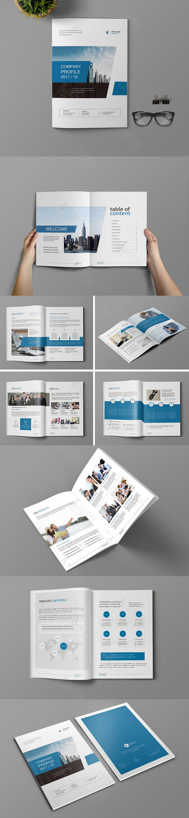 产品手册排版公司简介排版产品手册排版样式产品手册目录页企业册子