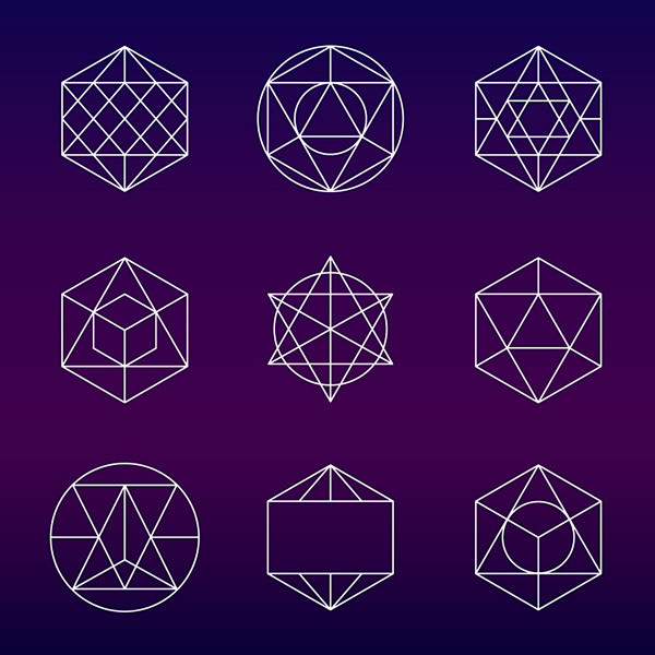 抽象图案标志图形