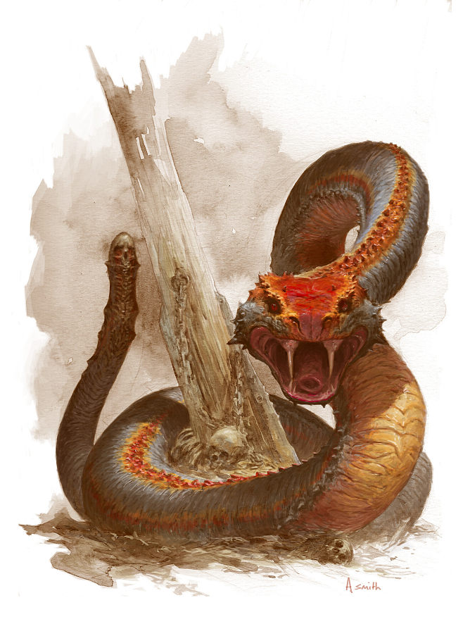 上古十大凶蛇蛇妖图片