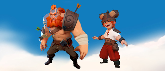 欧美卡通角色设计