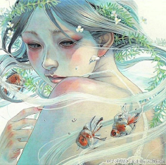甜甜--蜜蜜采集到插画