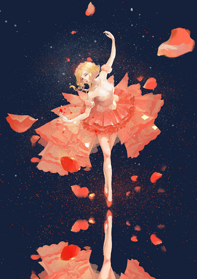 花物语彩漫唯美少女