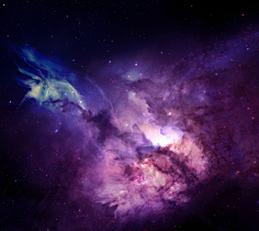 花杏杏采集到科幻星空