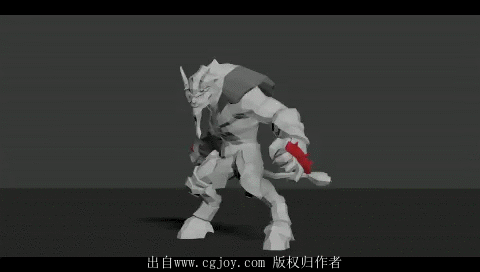 新提醒怪物野猪骑马的攻击待机施法跑死亡等动作游戏动画交流powered