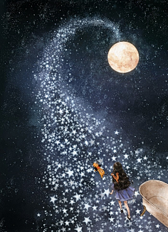 背景道具 花瓣网 陪你做生活的设计师 插画家aeppol 的 森林女孩日记 系列插画